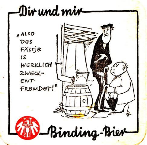 frankfurt f-he binding dir & mir bier 2b (quad185-also des-schwarzrot)